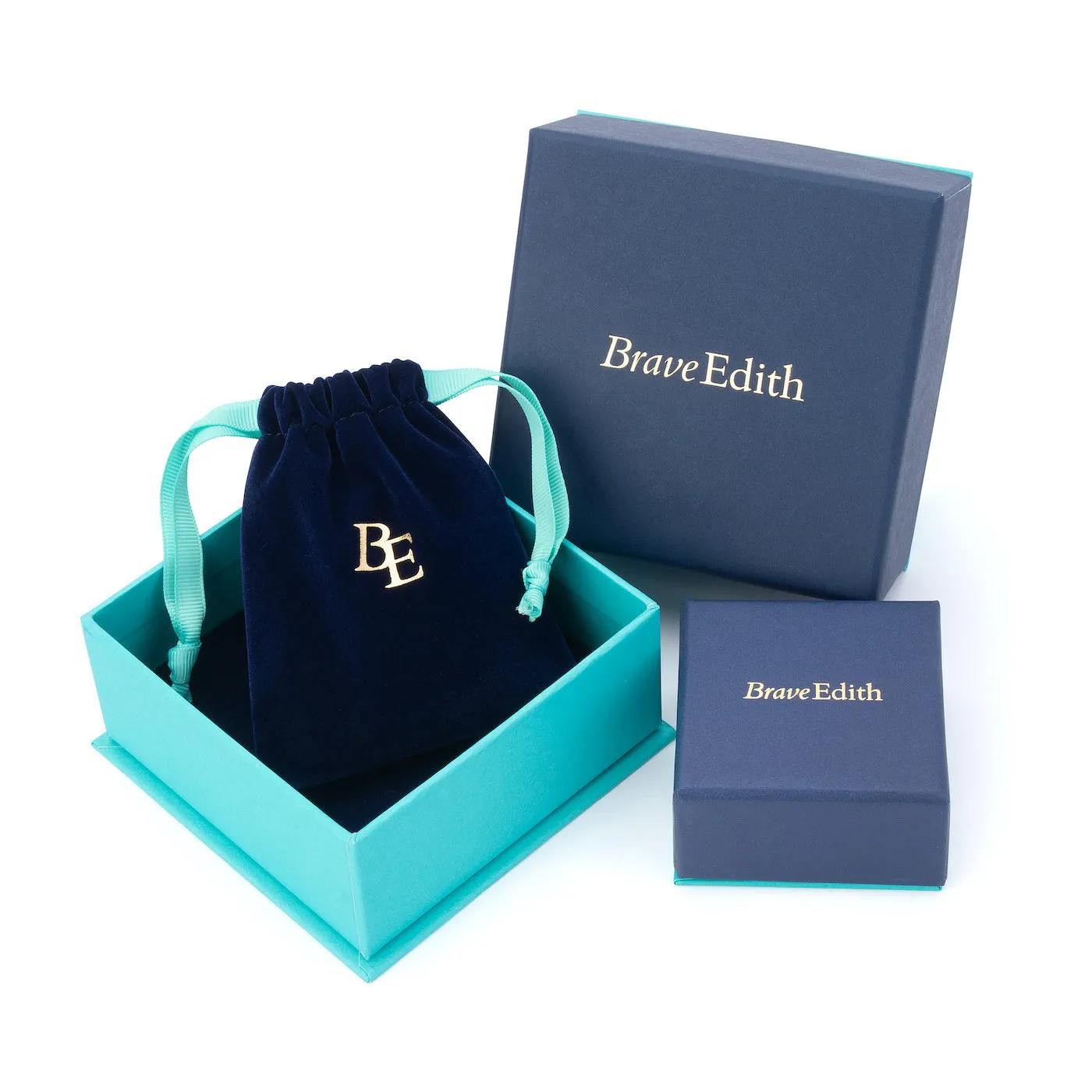 Lotus Lapis Statement Studs - Silver