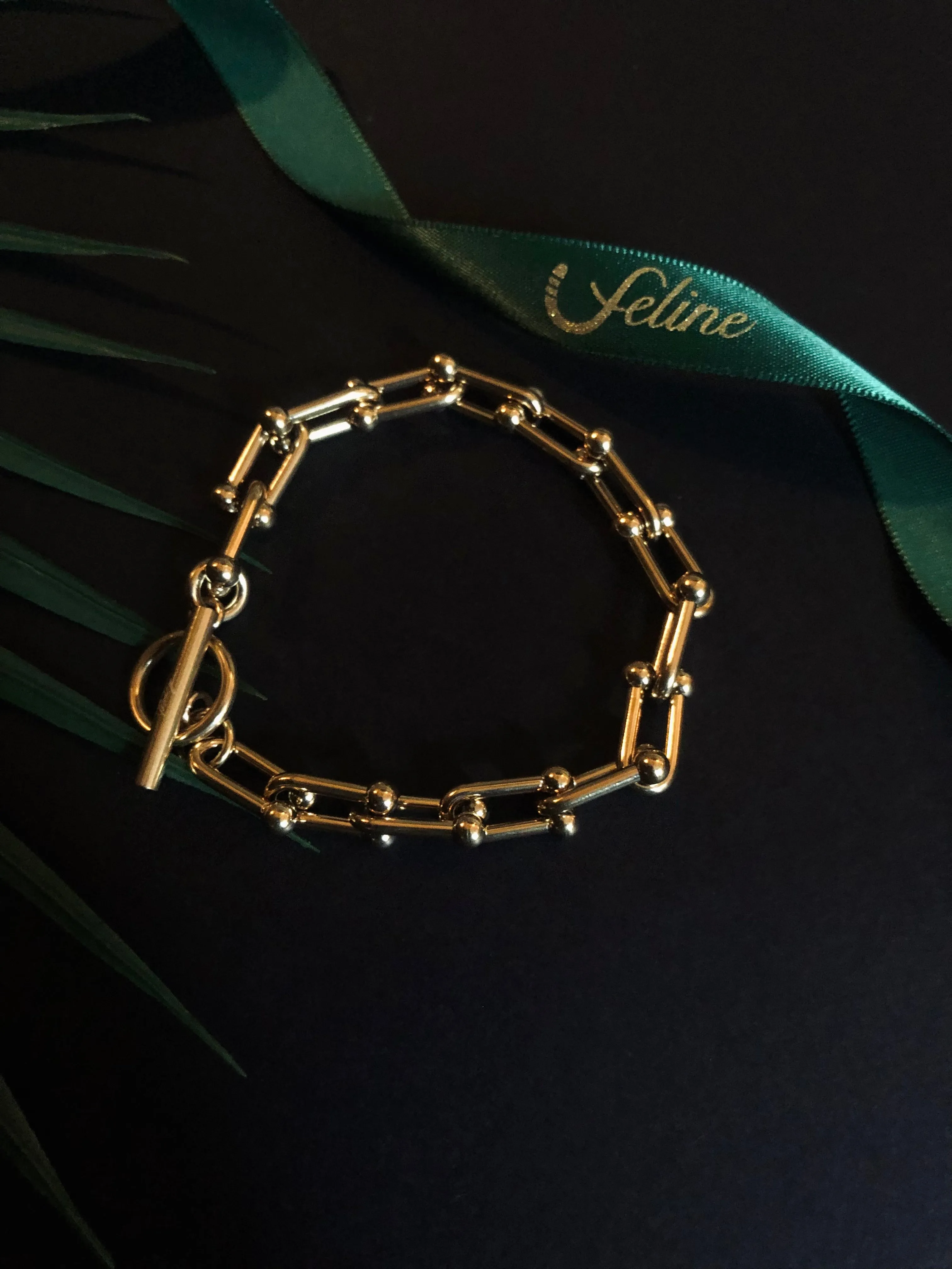 Madison Gold Dipped Bracelet