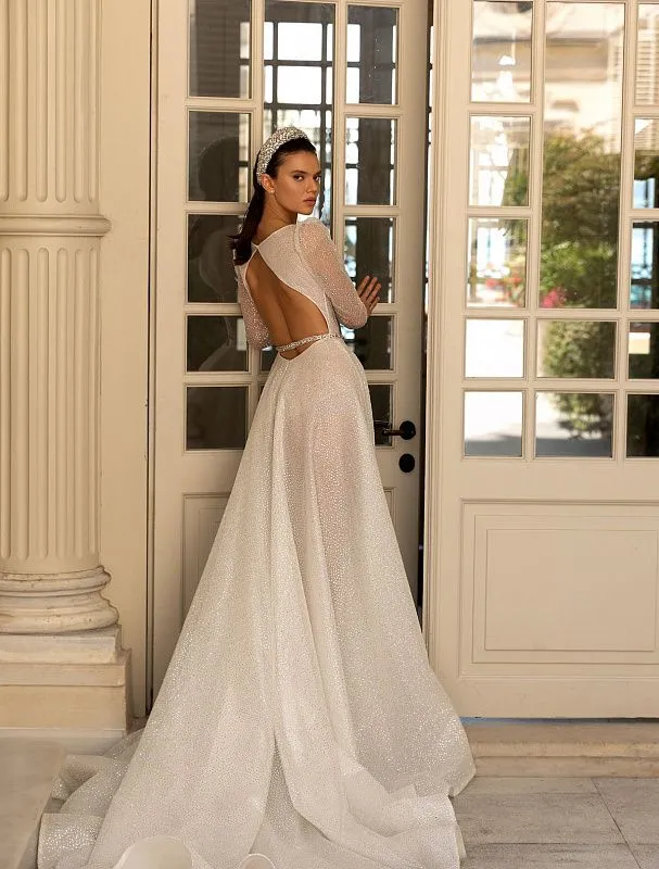 Magnificent White Wedding Dress
