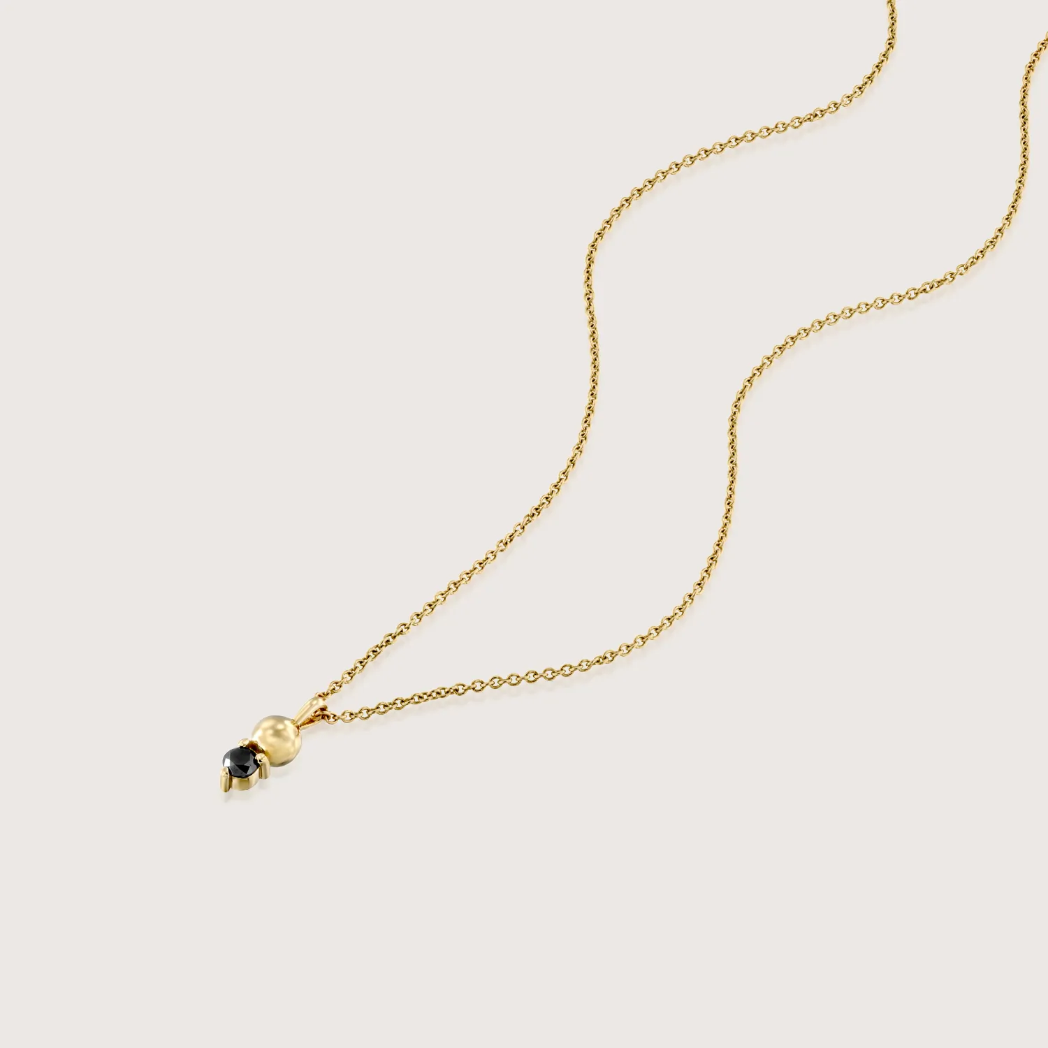 Marie Necklace Black Diamond
