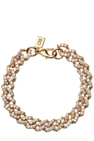 Mexican Chain Crystal-Embellished Bracelet