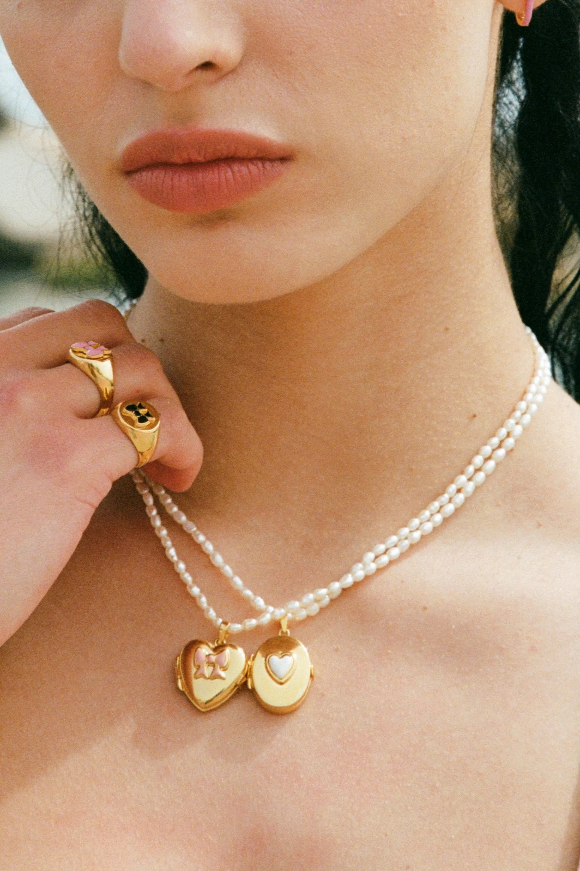 Mi Amor Locket Necklace