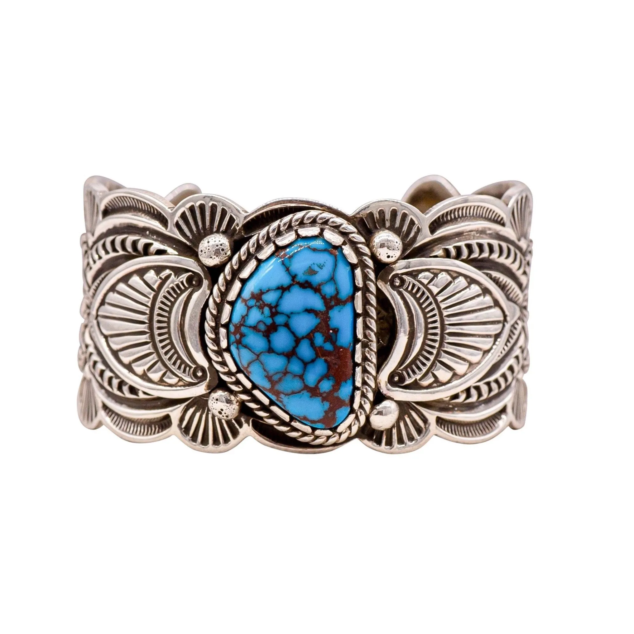 Persian Turquoise Cuff | Arnold Blackgoat