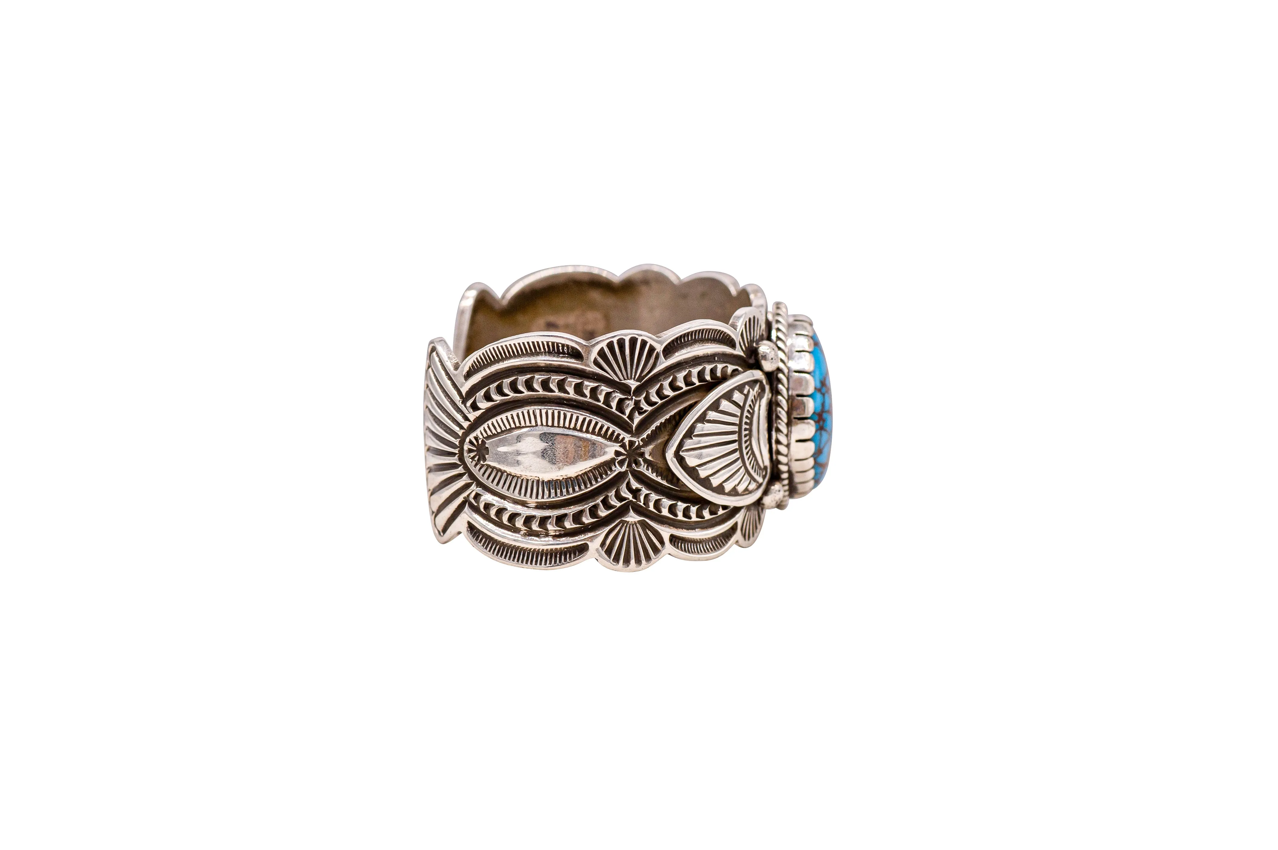 Persian Turquoise Cuff | Arnold Blackgoat