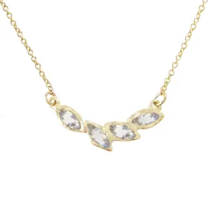 Petal Moonstone Necklace