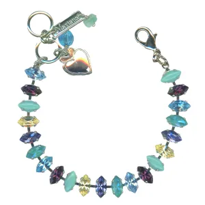 Petite Marquise Bracelet in "Vineyard Veranda" - Rhodium