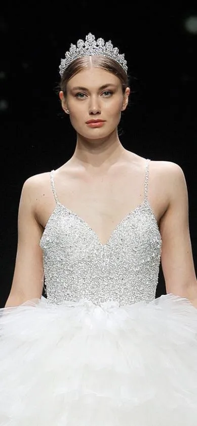 Petite PERSEPHONE Royal Bridal Crown