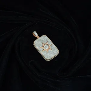 Radiant Dawn Zircon studded Rose Gold Locket