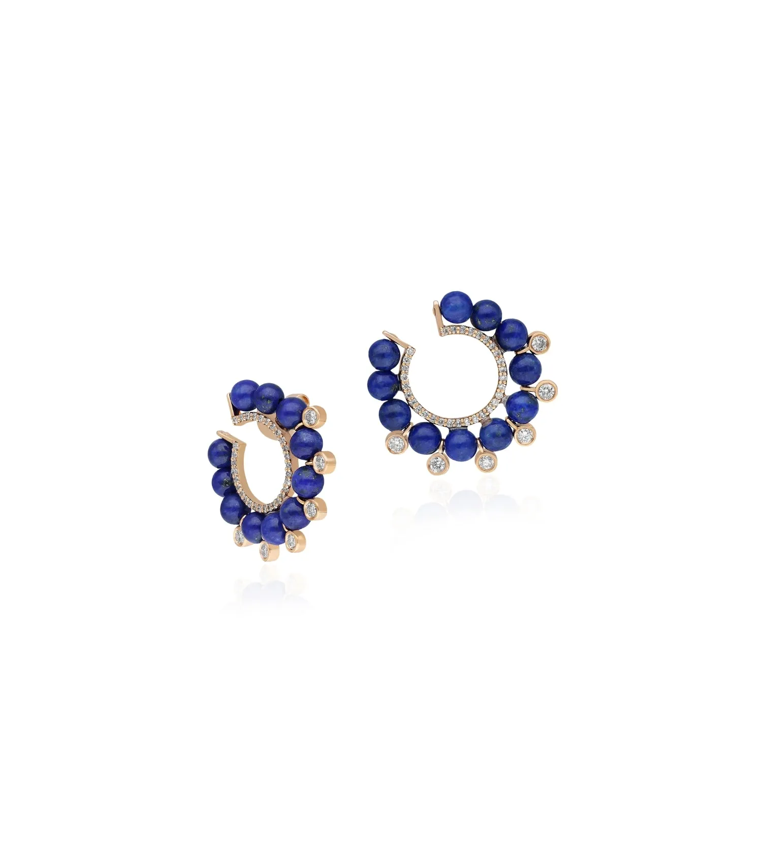 Revolve lapis earrings