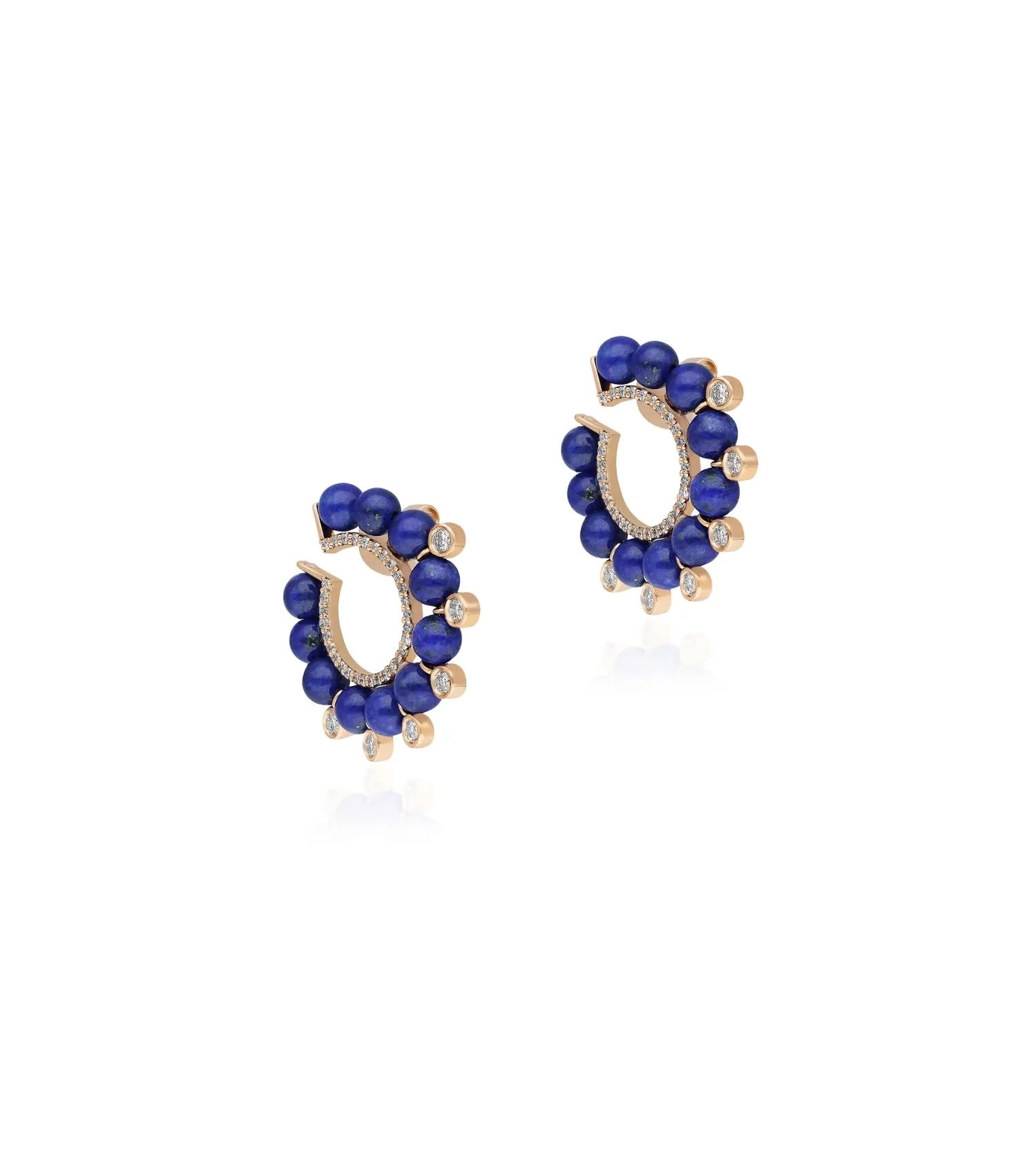 Revolve lapis earrings