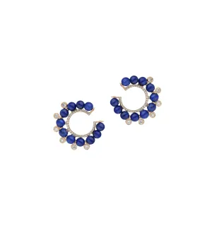 Revolve lapis earrings