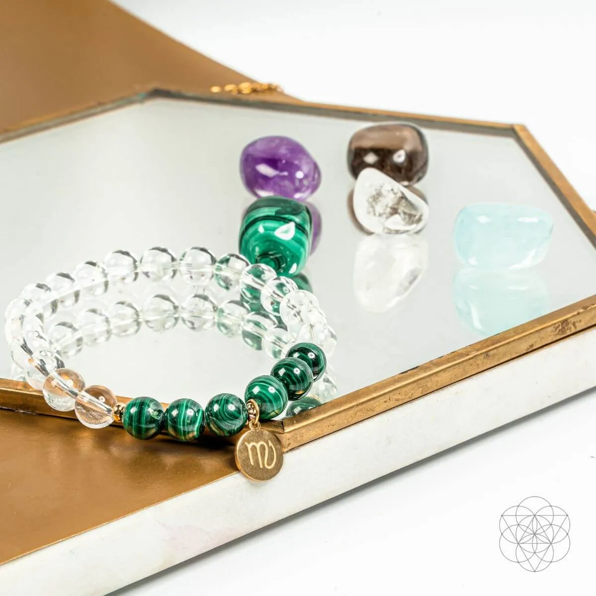 Scorpio Bracelet and Crystals Set