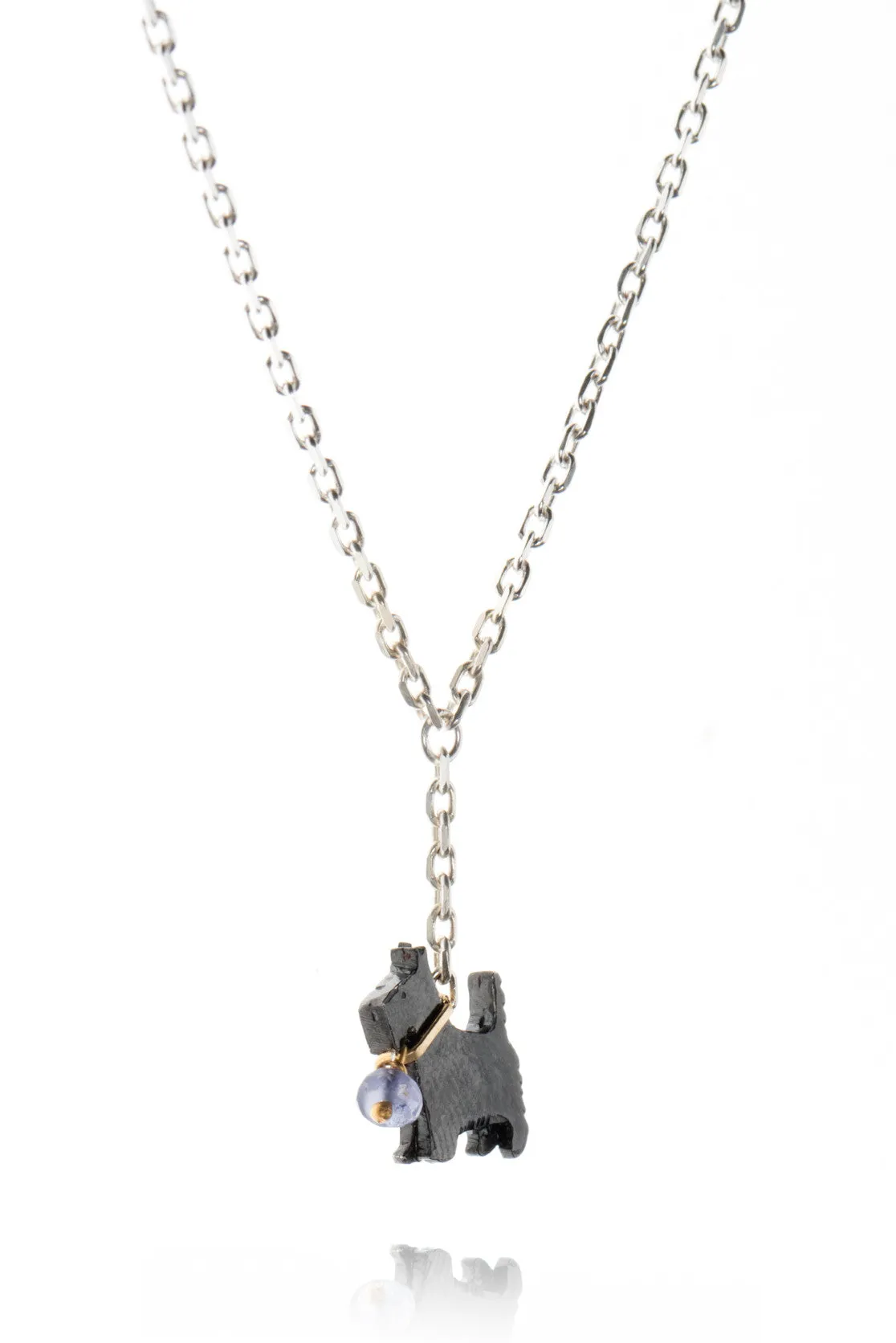 Scottie On A Lead Necklace