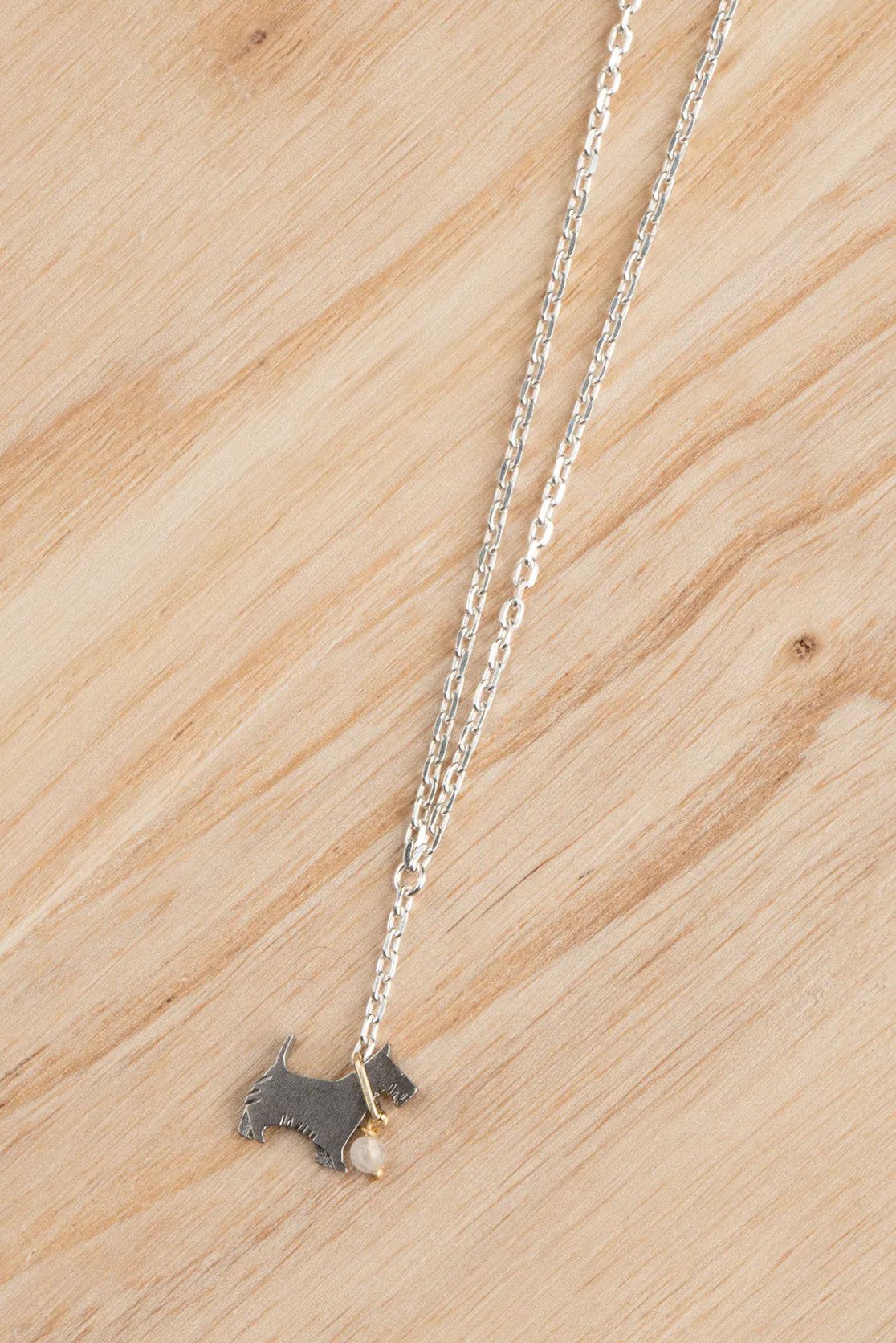 Scottie On A Lead Necklace