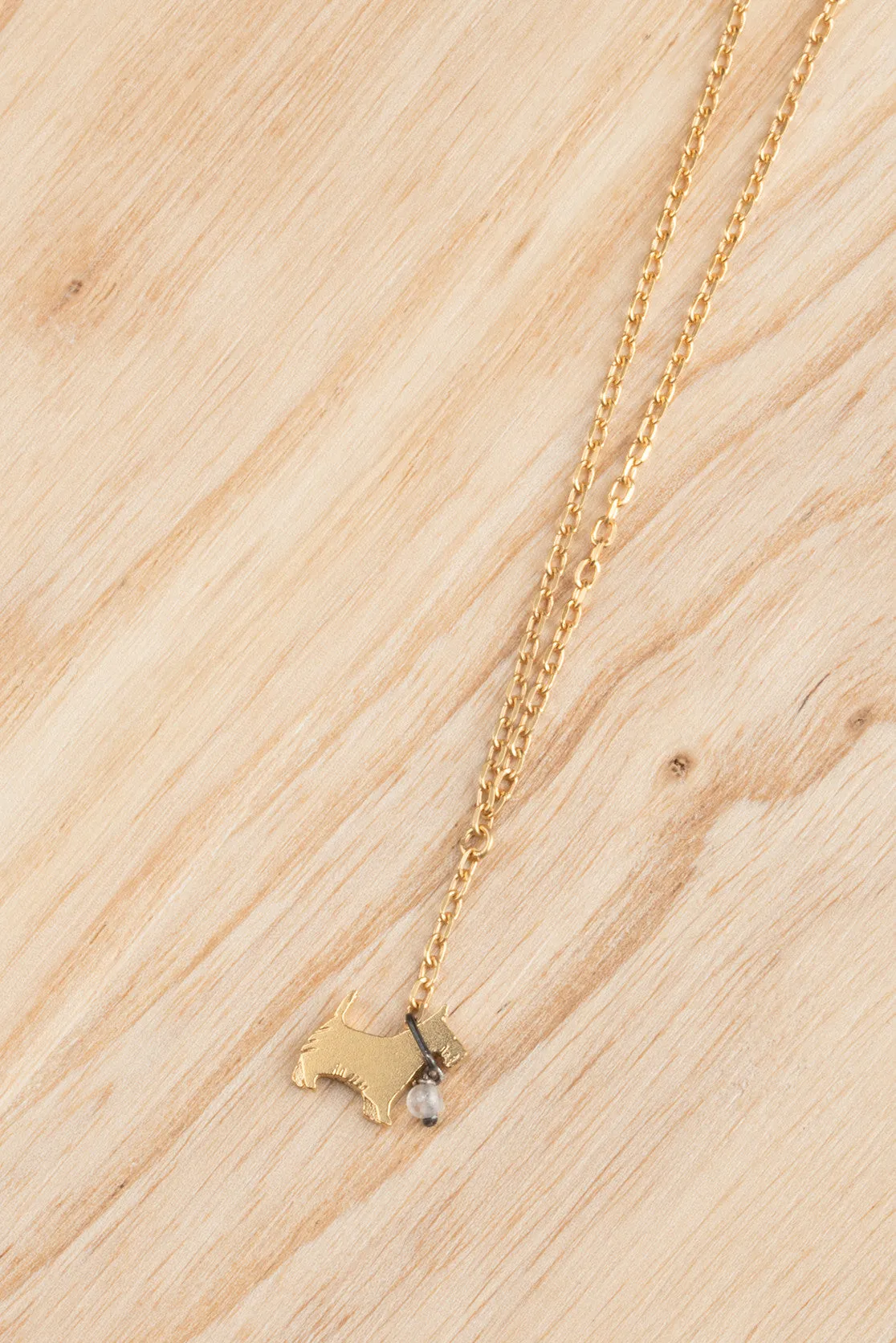 Scottie On A Lead Necklace