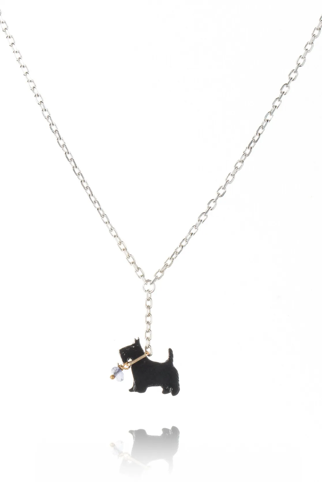 Scottie On A Lead Necklace