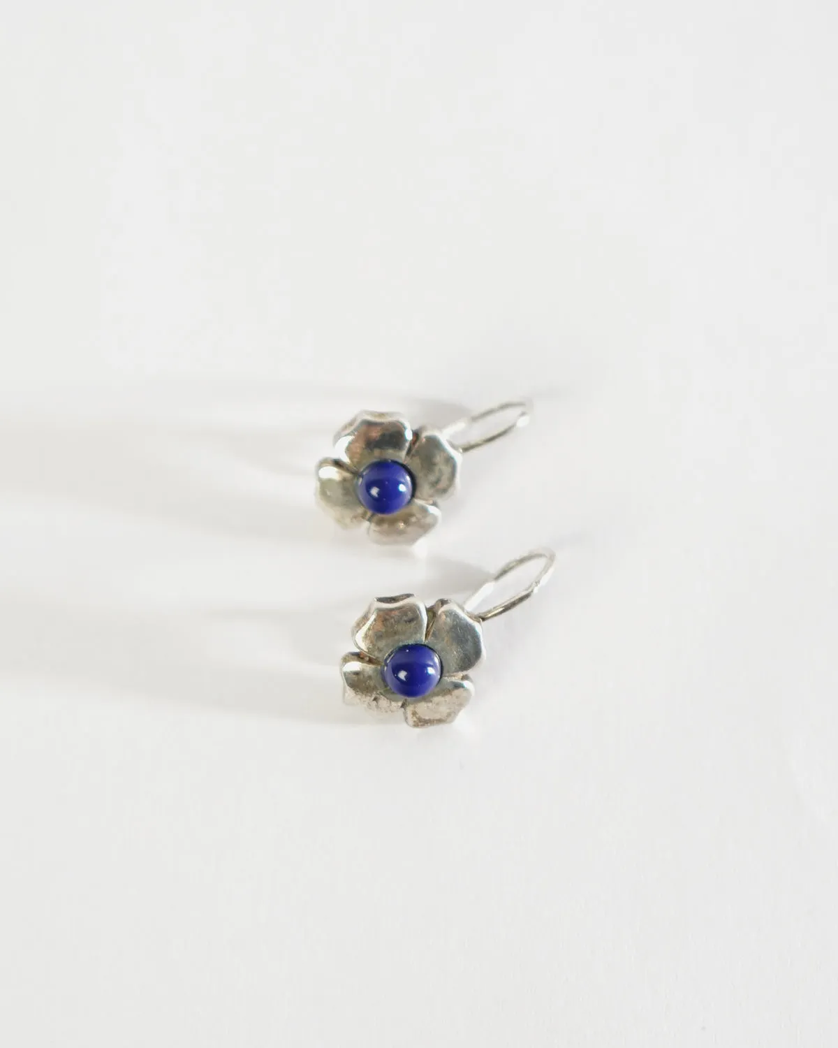 Silver x Lapis Lazuli Earrings