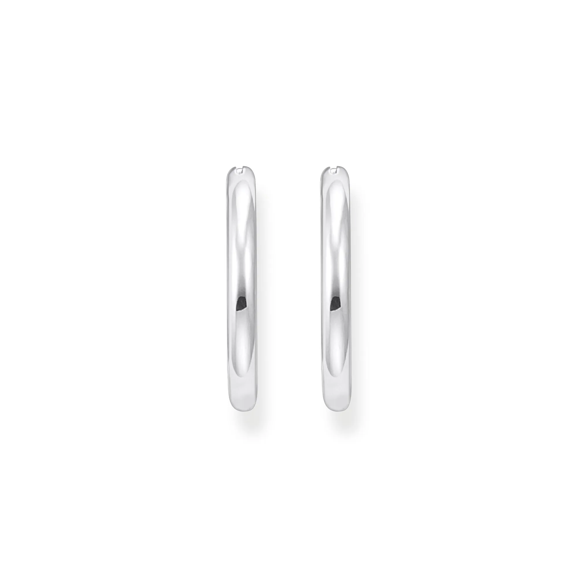 Sterling Silver Bold Elegance Classic Hoop Earrings CR745-001-21