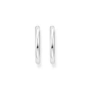 Sterling Silver Bold Elegance Classic Hoop Earrings CR745-001-21