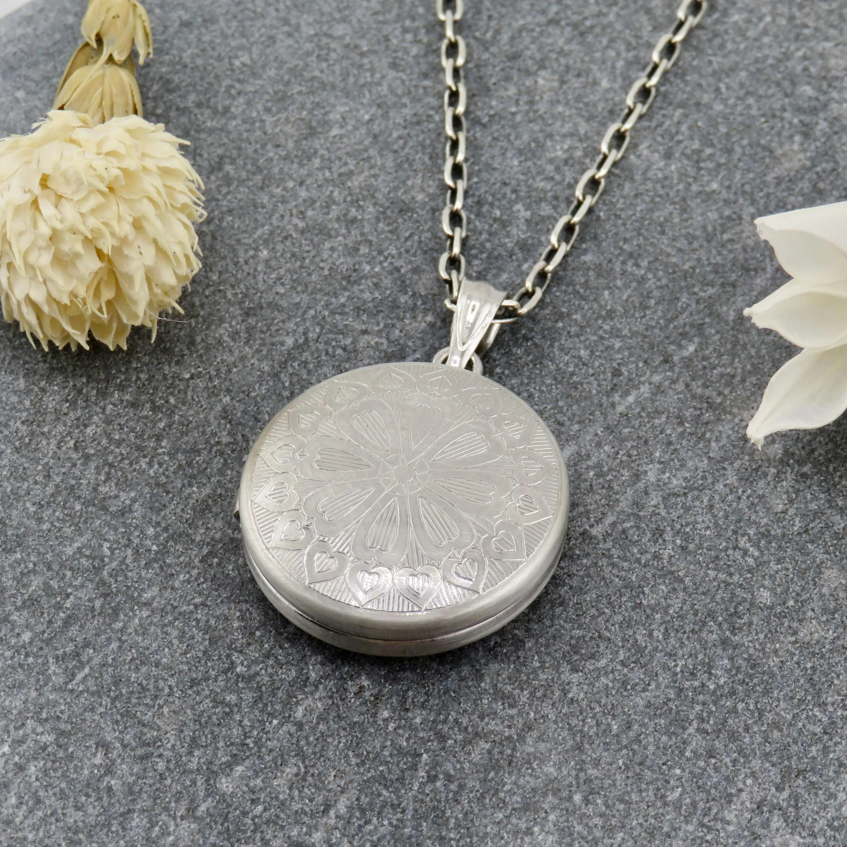Sterling Silver Locket Necklace