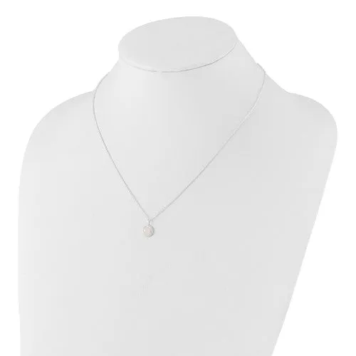Sterling Silver Moonstone Necklace