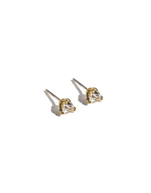 Tarin Thomas White Topaz Tyler Earrings
