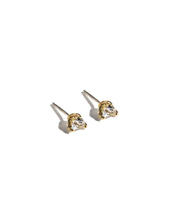 Tarin Thomas White Topaz Tyler Earrings