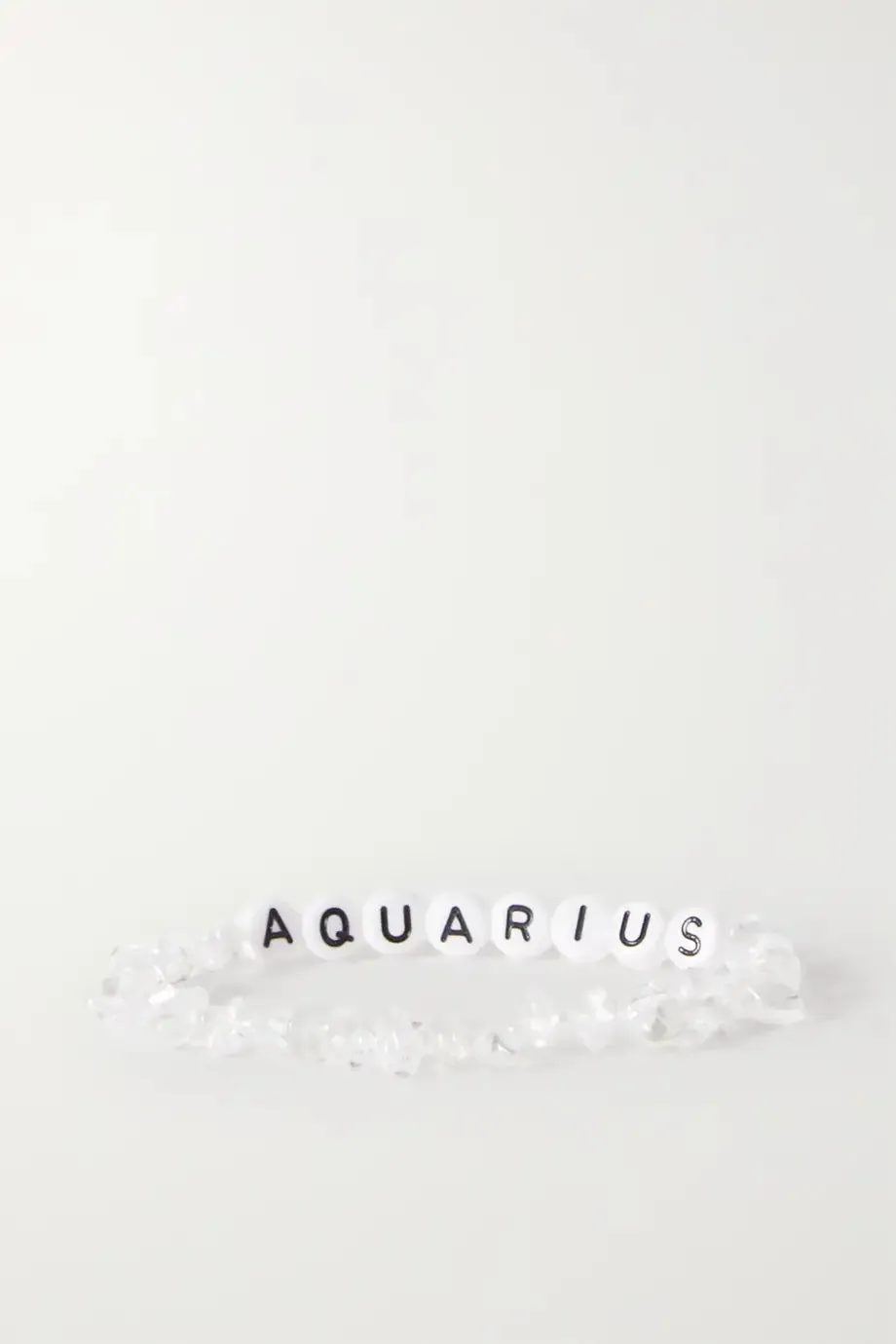 TBALANCE CRYSTALS AQUARIUS CLEAR QUARTZ BRACELET