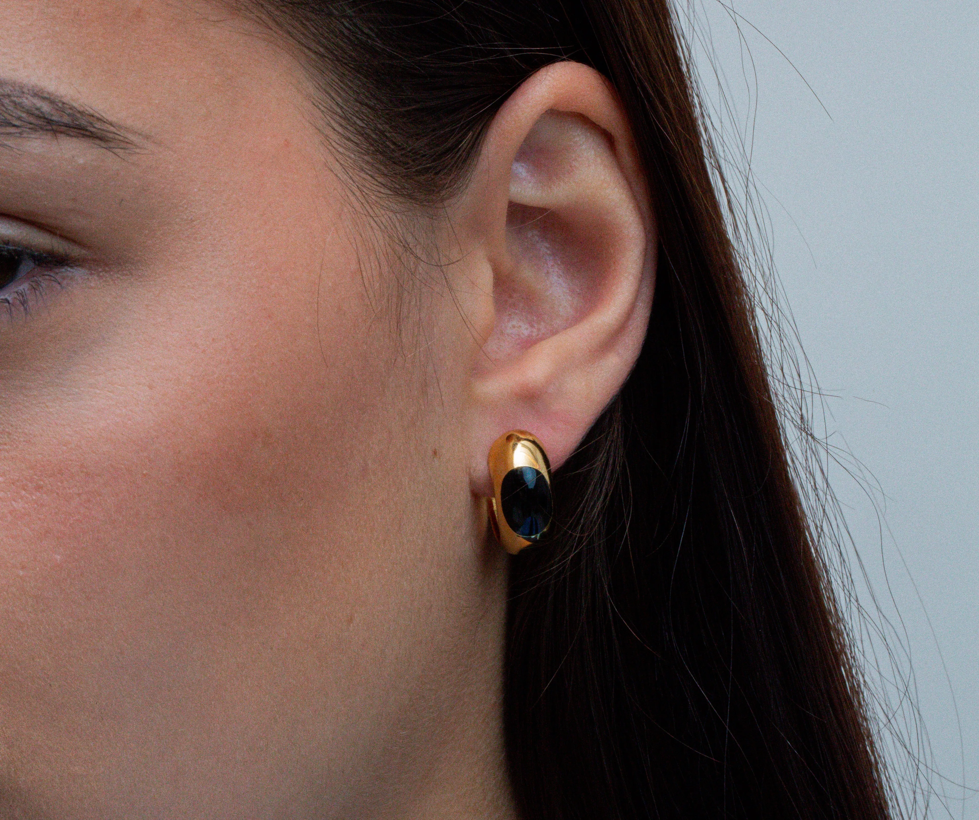 THE XANDRA OPEN HOOP EARRINGS