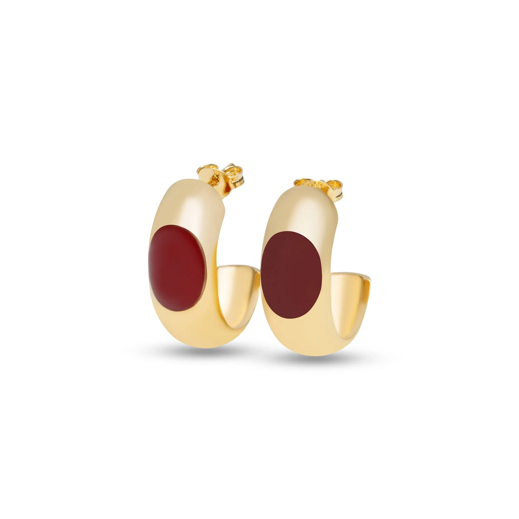 THE XANDRA OPEN HOOP EARRINGS