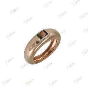 Tourmaline Band Ring Size 7.5