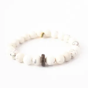 Turquoise Crystal Bracelet | White   Coconut