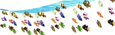 Under the Sea ceiling decoration